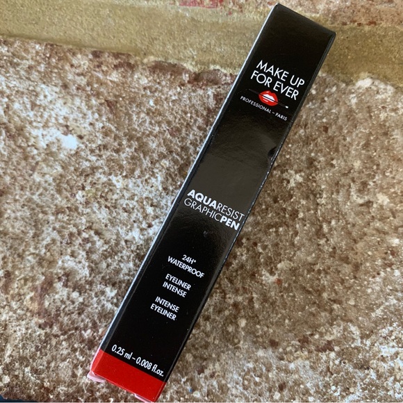 Makeup Forever | Aqua Resist Graphic Pen - Intense Black | Mini - Picture 1 of 7